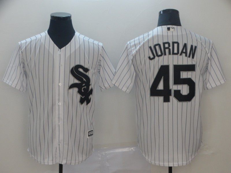 Men Chicago White Sox #45 Jordan White Game MLB Jersey